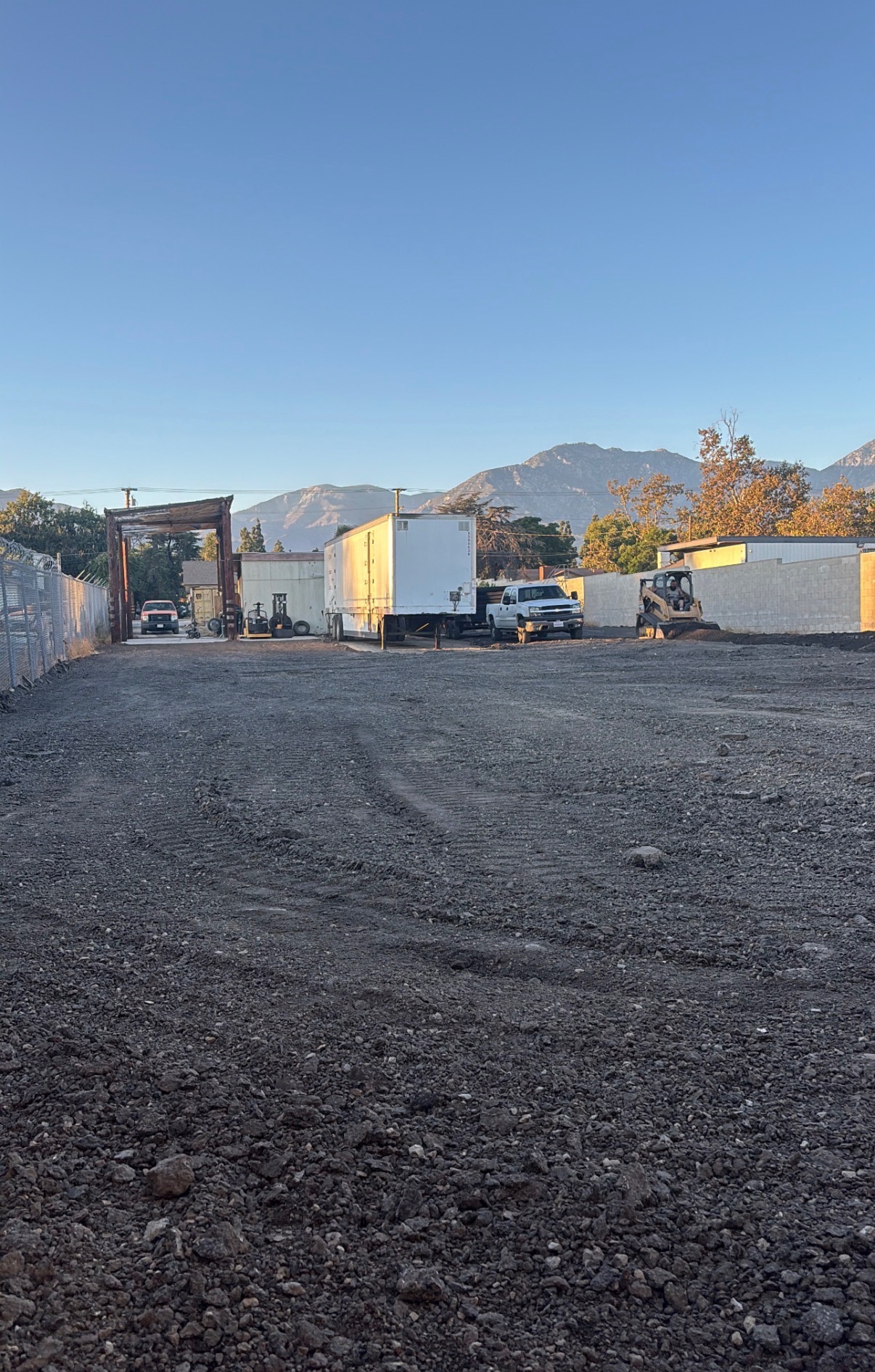 Graded Yard Finish